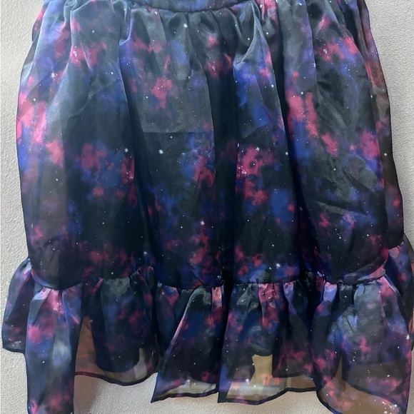 Cosmic Aura Hot Topic Whimsical Galaxy Babydoll Dress - Picture 5 of 7